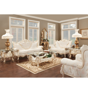 Sala 603 Ivory Gold Accents...